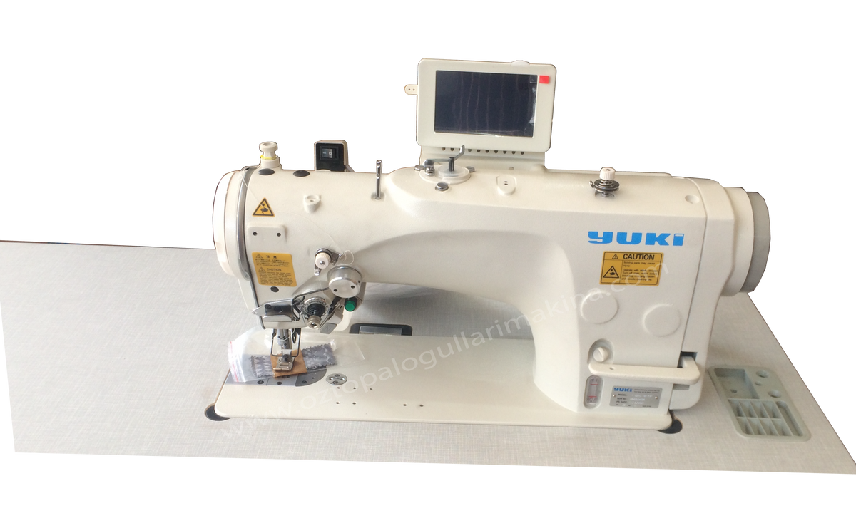 Yuki YK-2290A-SR-7/P Otomatik Zikzak Makinası İplik Kesicili Ful Piko