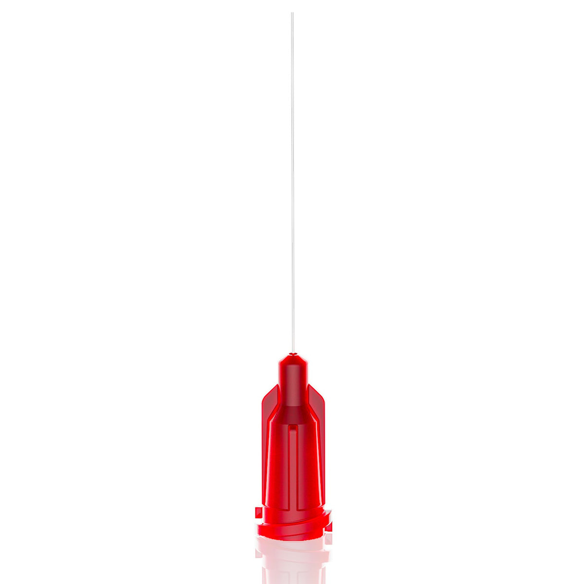 EBD25G100 - ENJEKSİYON BAŞLIKLI DÜZ İĞNE - 1'' - 25G - KIRMIZI