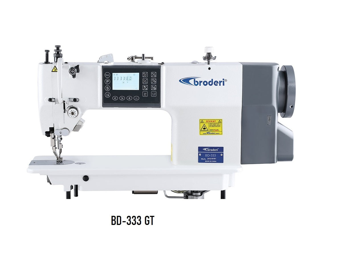 Broderi BD-333 GT Otomatik Çift Papuç Büyük Mekik Deri Makinası