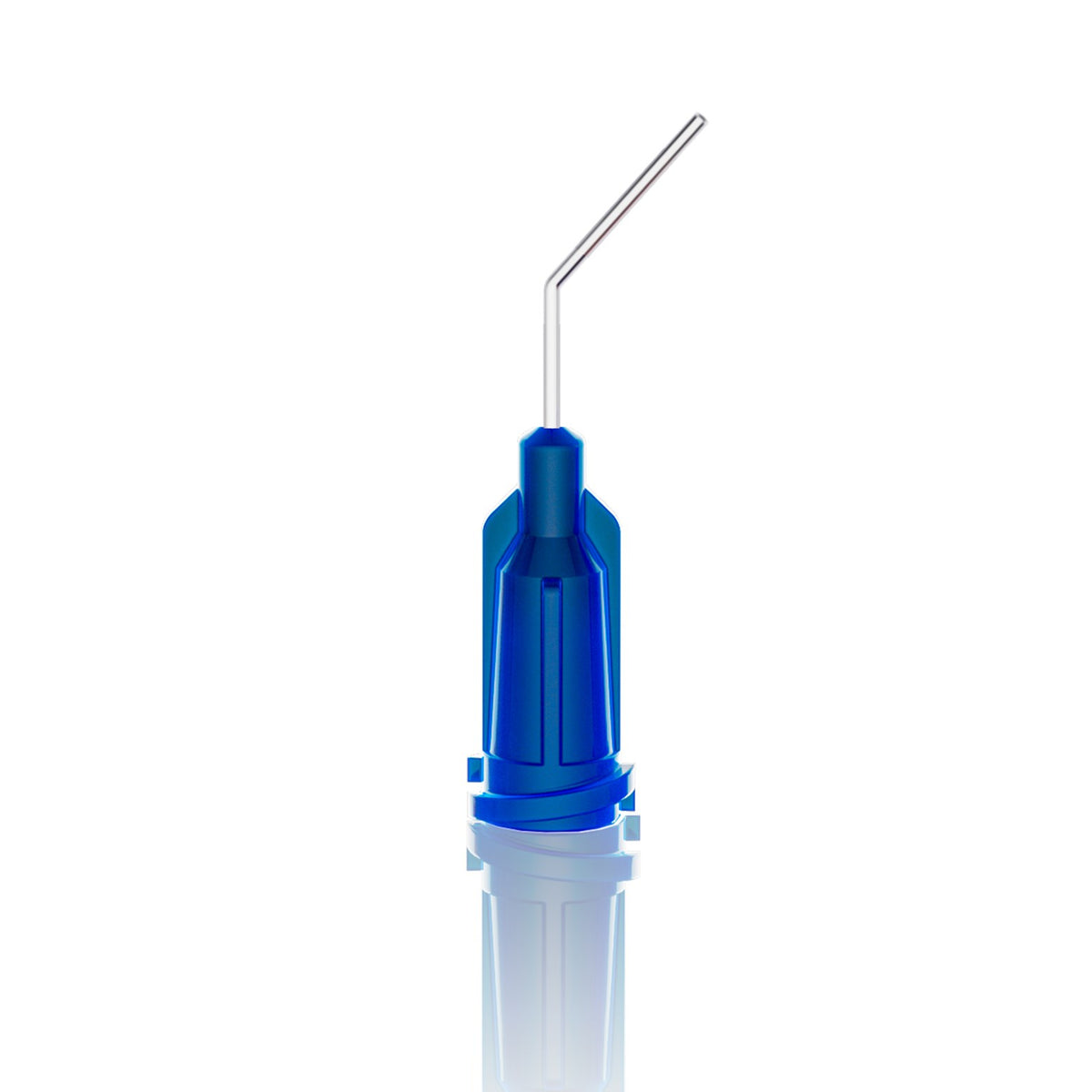 EBE22G050-45 - ENJEKSİYON BAŞLIKLI 45 DERECE EĞİMLİ İĞNE- 1/2'' - 22G - MAVİ