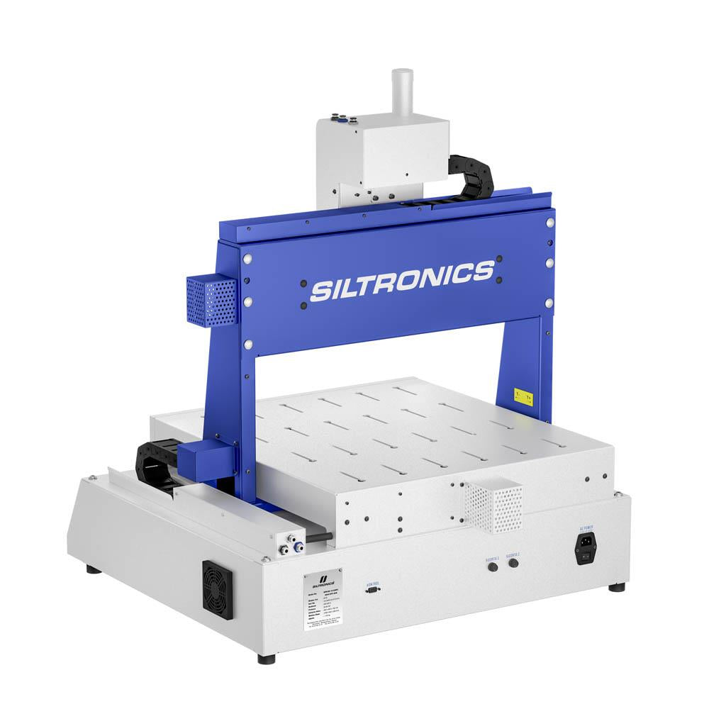 SILTRONICS “DOSER” CNC DOZAJLAMA MAKİNASI - MASA ÜSTÜ - 400 X 400 STEP MOTOR-AÇIK KABİN