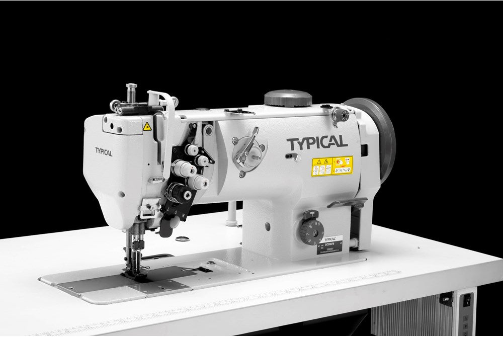Servo Motorlu Çift İğne İptalli Çift Pabuç Dikiş Makinası