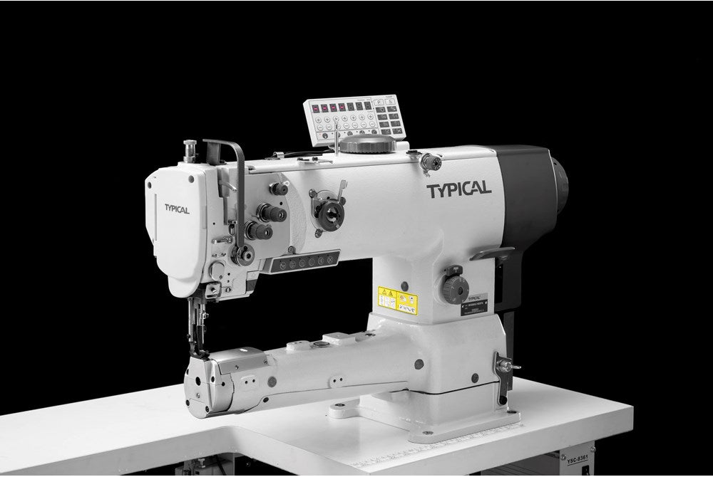 Direct Drive Elektronik 36 Cm Fleto Genişliği Kalın Baş Kollu Dikiş Makinası