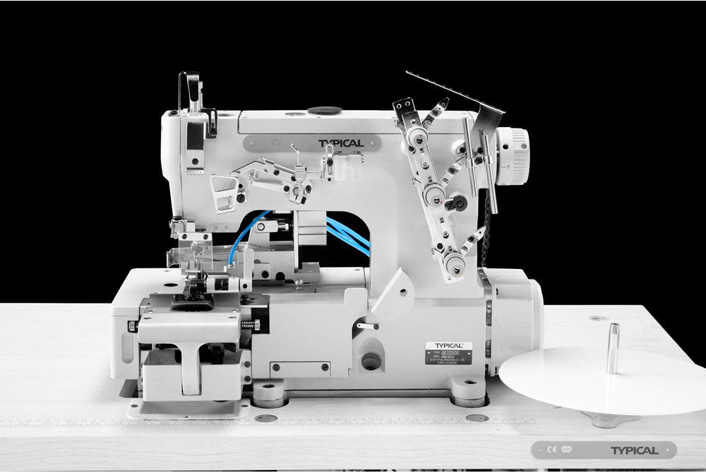 Direct Drive Mekanik Giyotin Kesicili Köprü Dikiş Makinası