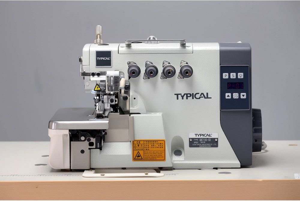 Havalı Ve Tansiyon Açıcılı 4 İplik Kıstırmalı Overlok Makinası