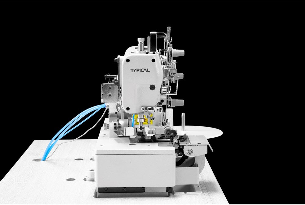 Direct Drive Mekanik Giyotin Kesicili Köprü Dikiş Makinası