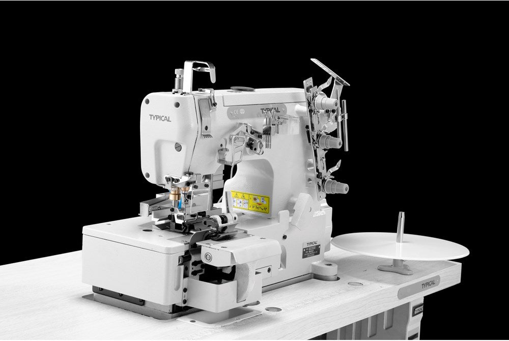 Direct Drive Mekanik Giyotin Kesicili Köprü Dikiş Makinası