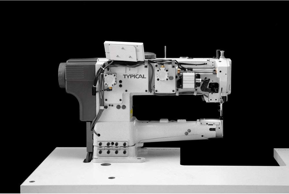 Direct Drive Elektronik 36 Cm Fleto Genişliği Kalın Baş Kollu Dikiş Makinası