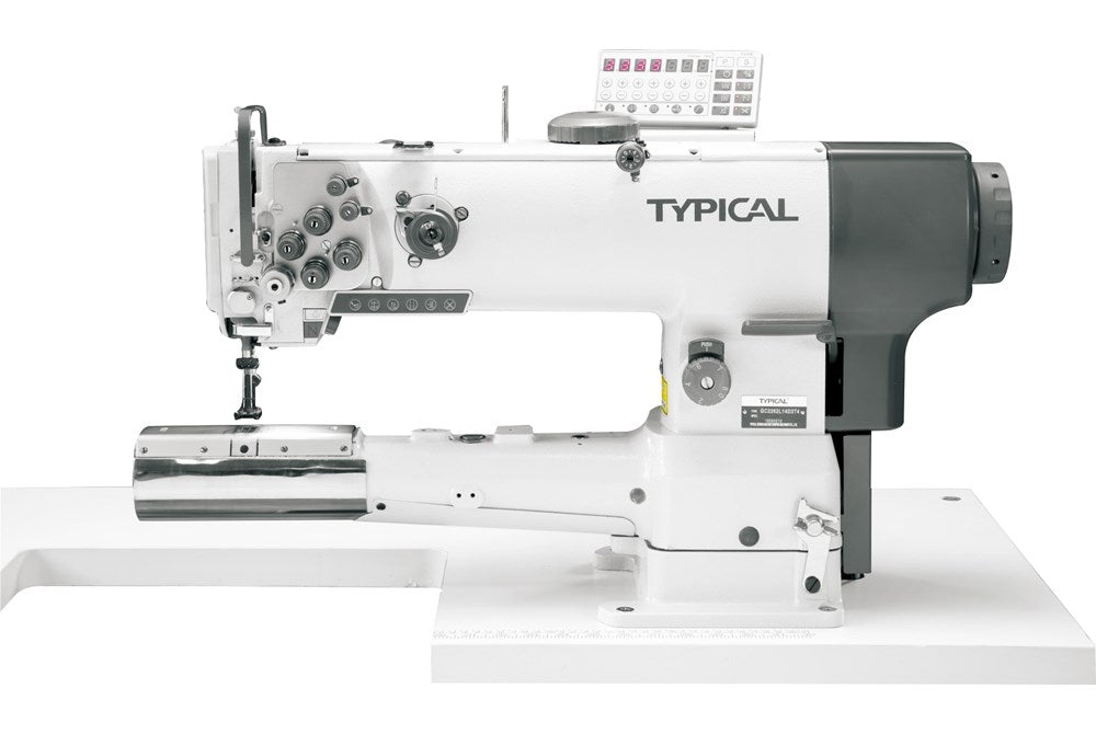 Direct Drive Elektronik 36 Cm Fleto Genişliği Çift İğne Çift Pabuç Dikiş Makinası