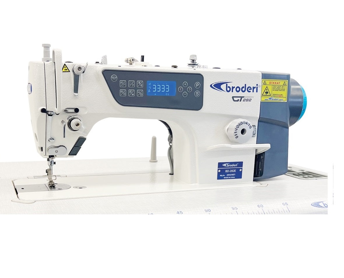 Broderi BD-282E Tam Otomatik Düz Dikiş Makinası