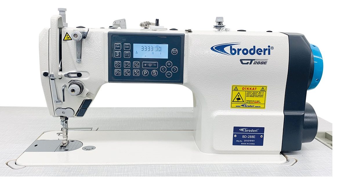 Broderi BD-288E Tam Otomatik Düz Dikiş Makinası