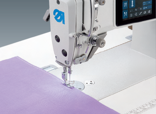 Dürkopp Adler 261-140342-02 Hafif ile orta ağırlıktaki materyaller için alttan beslemeli kilit dikiş tek iğne düz dikiş makinesi