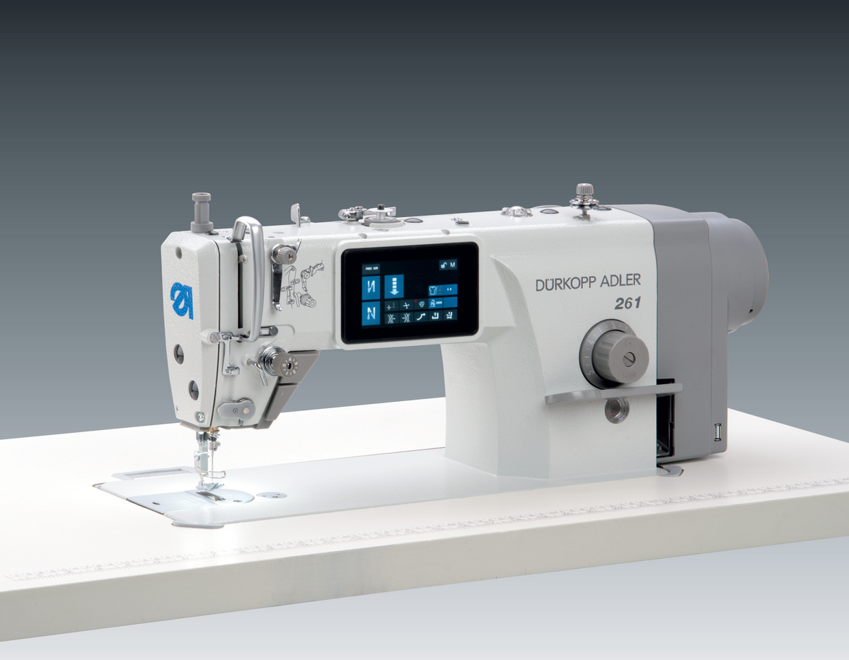 Dürkopp Adler 261-160362-02 Orta ve Ağır Materyaller için Tek İğne Düz Dikiş Makinası