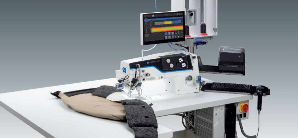 Dürkopp Adler 550-D800 Airbag Otomatı – Koltuk Hava Yastığı Yırtılma Dikişleri İçin Belgelendirilmiş Dikiş
