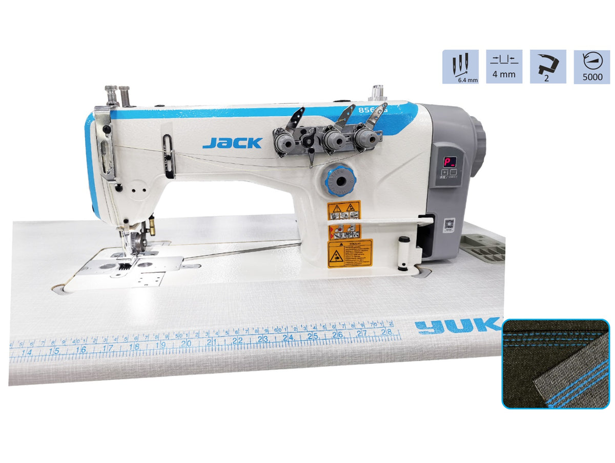 Jack JK-8560G-WZ-PL-1/83 İğne Zincir Dikiş Makinesi (3,2mm) Merdaneli
