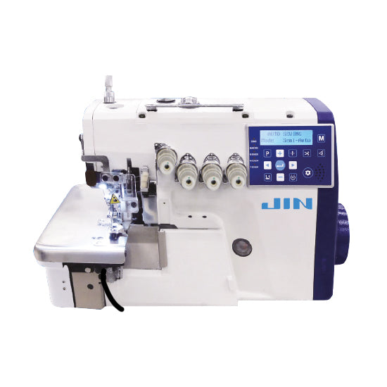 Jin M1-424SF-ABL 4 İplik Otomatik Kıstırmalı Akıllı Overlok Makinası