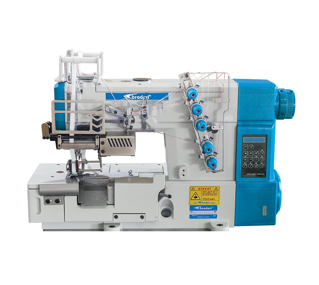 Broderi BD-562-05CV/D Elektronik Lastik Vericili Sağdan Bıçaklı Reçme