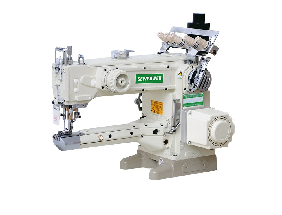 Sewpower SP-1500-CB356/AST-DS/W Otomatik 3 İğne Uzun Burun Karyokalı Special Reçme