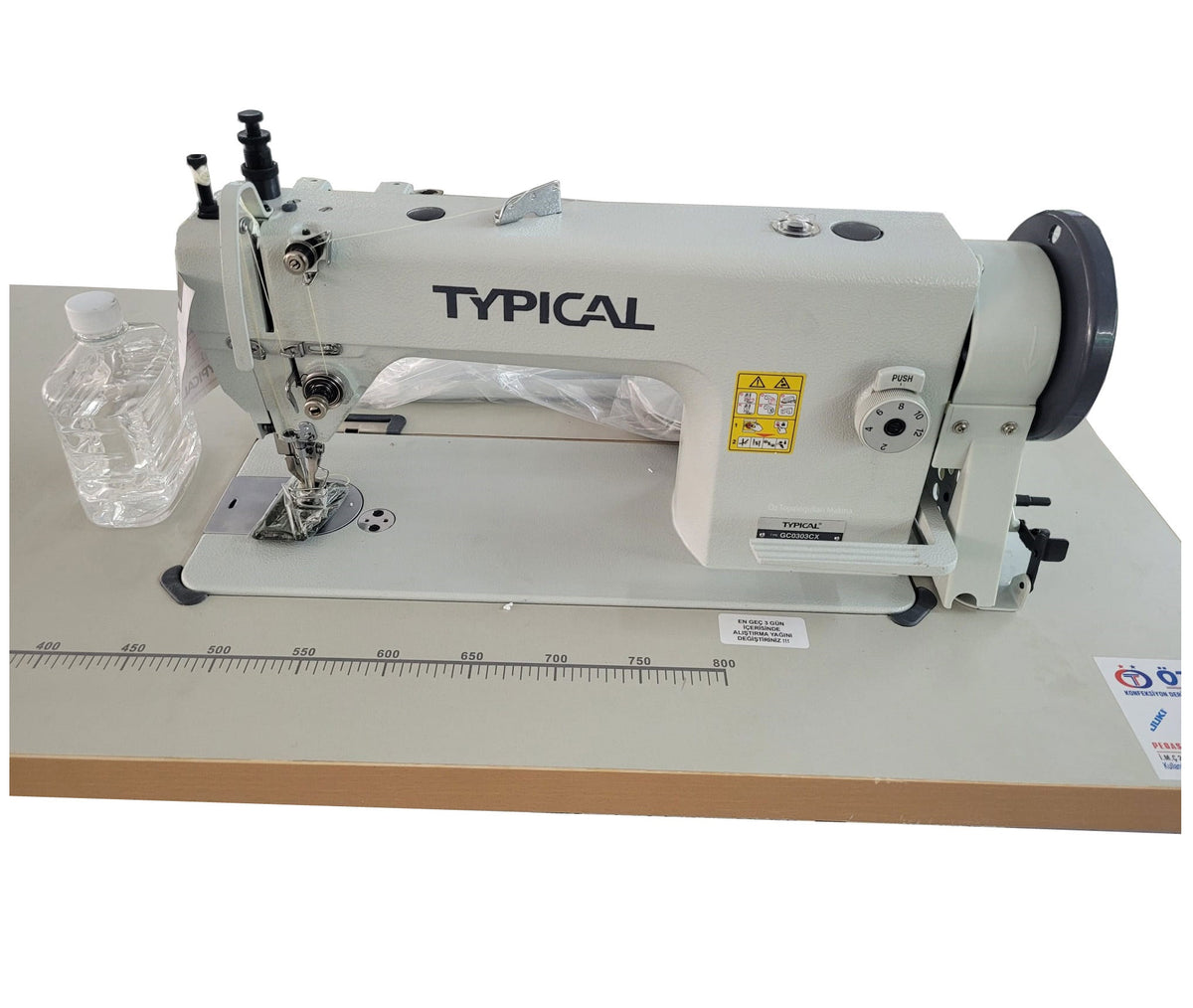 Typical GC-0303 Çift Pabuç Mekanik Deri Dikiş Makinası