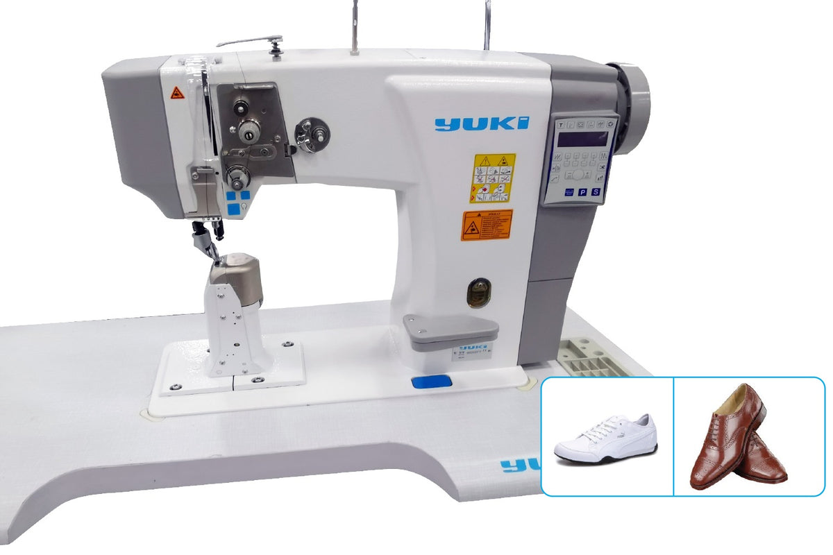 Yuki YK-9608T Saya Sütunlu İplik Kesmeli Tek İğne Kilit Dikiş Makinesi