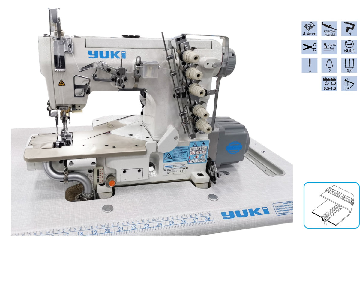Yuki YK-AR600D-35ZD-7 Regulalı Reçme Makinesi İplik Kesicili Havalı