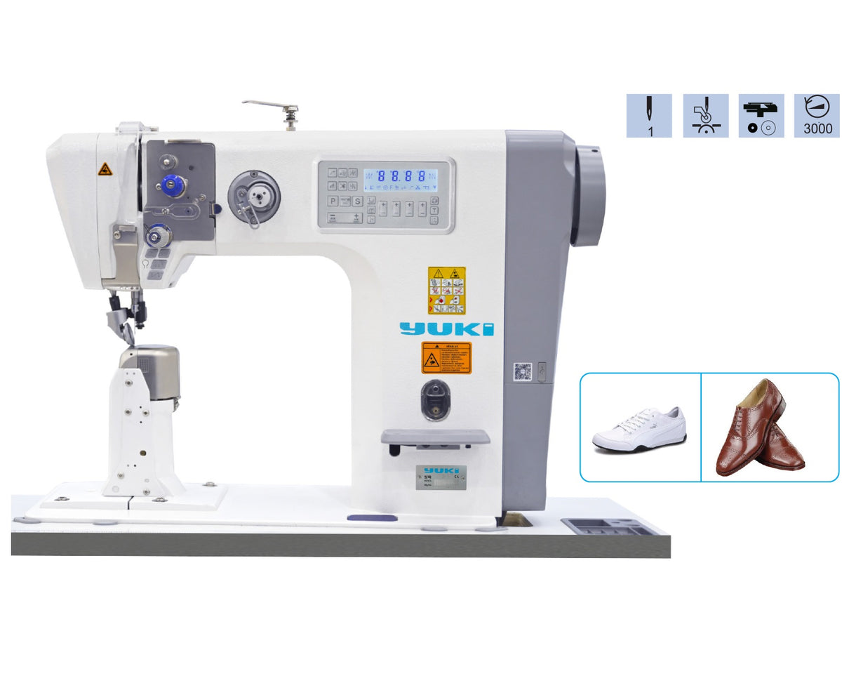 Yuki YK-T3-1C Saya Sütunlu İplik Kesmeli Tek İğne Dikiş Makinası