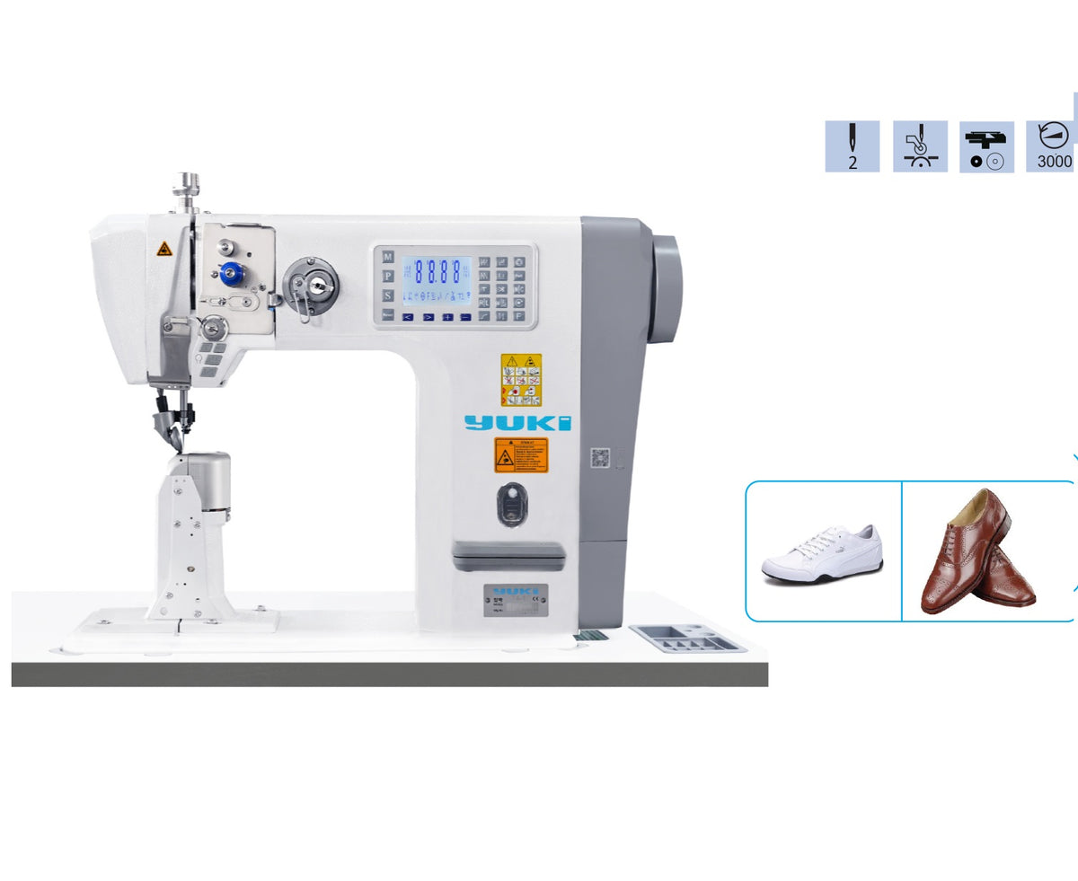 Yuki YK-T4-1C Saya Sütunlu İplik Kesmeli Tek İğne Dikiş Makinası