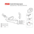 Overlok Fitilli Arabiye Apara 25x12mm / APR 32-O
