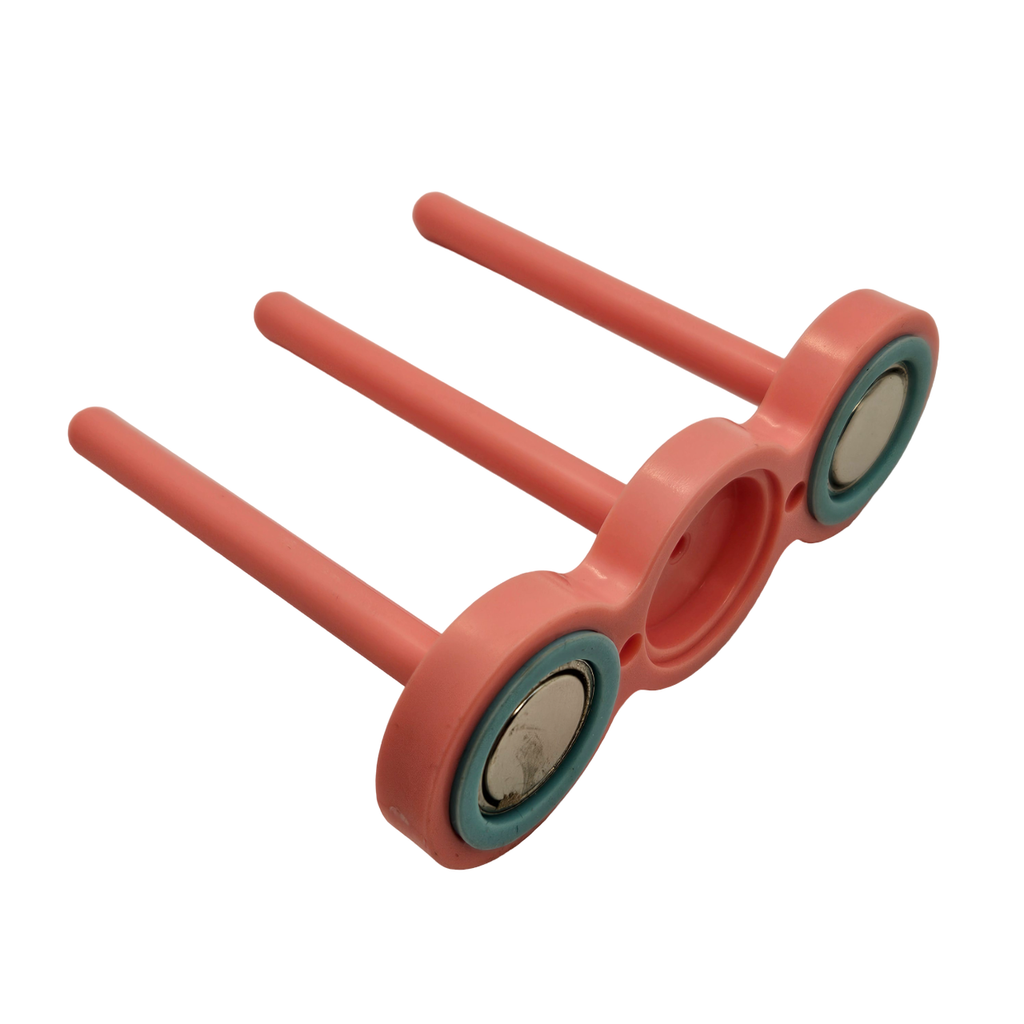 Dikiş Makinesi Mıknatıslı Masura Koyma Aparatı 3'lü Pembe Renk/ BD-0053 - görsel 2