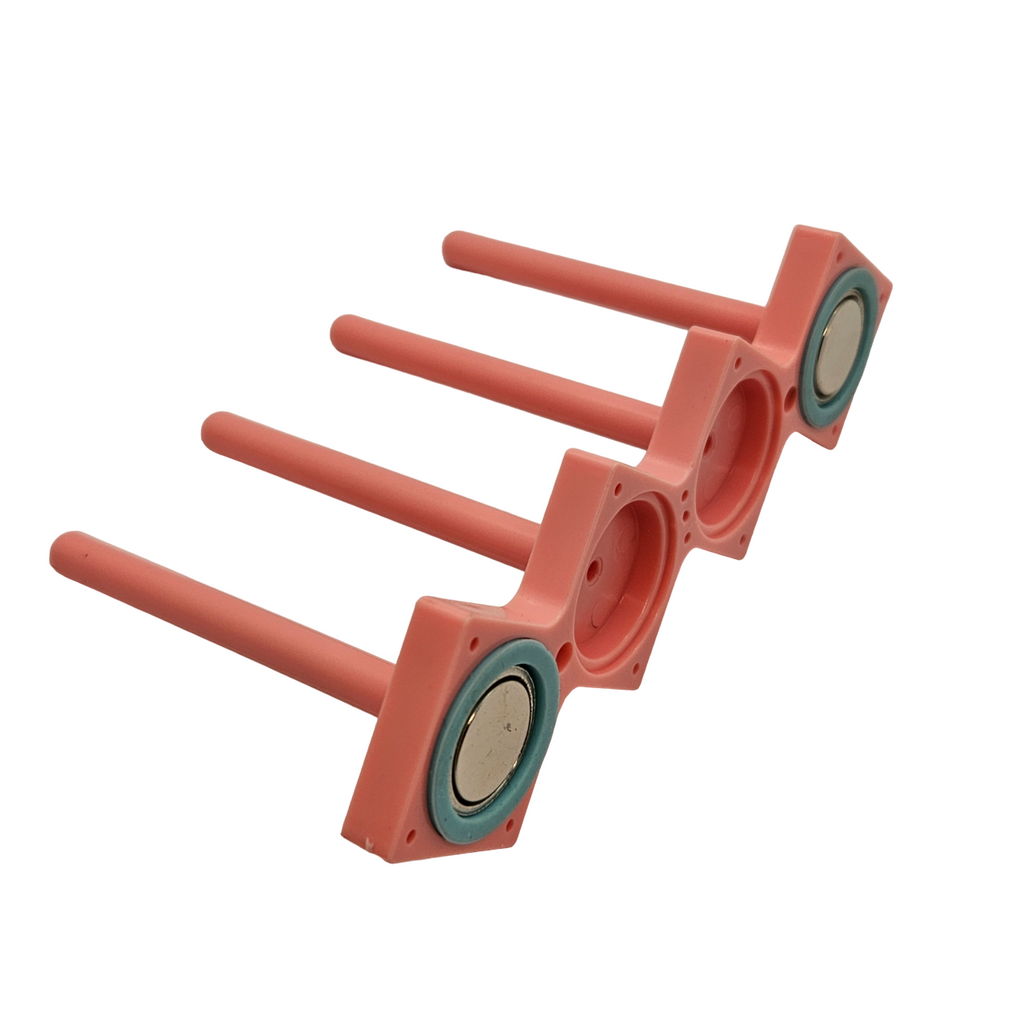 Dikiş Makinesi Mıknatıslı Masura Koyma Aparatı 4'lü Pembe Renk / BD-0054 - görsel 2