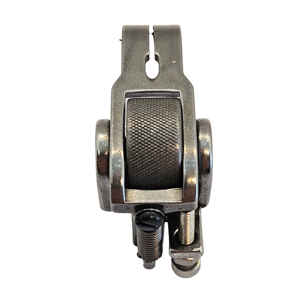 Düz Makine Mont ve Ceket Metal Tırtıllı Rulmanlı Teker Dar Ayak / JY314 - görsel 3