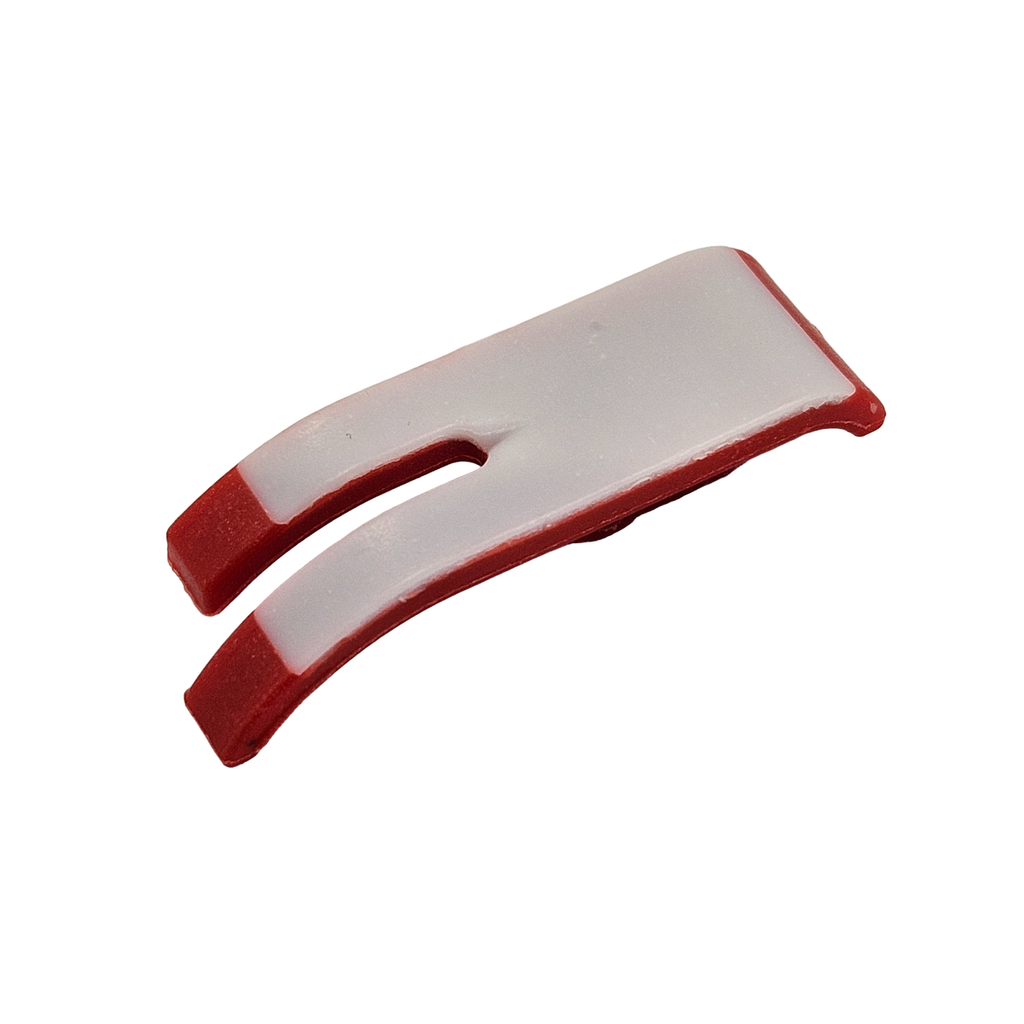 Düz Makine Sert Plastik Ayak Tabanı (Kırmızı) / MT-18B (Red) - görsel 2