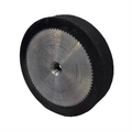 Dik Kumaş Kesim Motoru 5inç Takoz Lastiği / KX-146