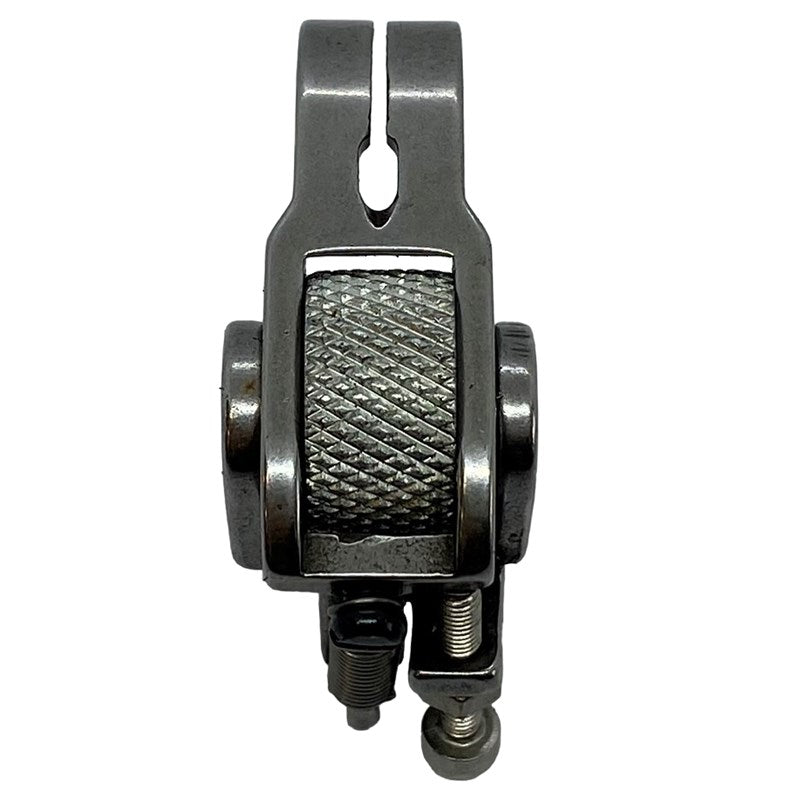 Düz Makine Mont ve Ceket Metal Rulmanlı Teker Tırtırlı Ayak / R351-B - görsel 2