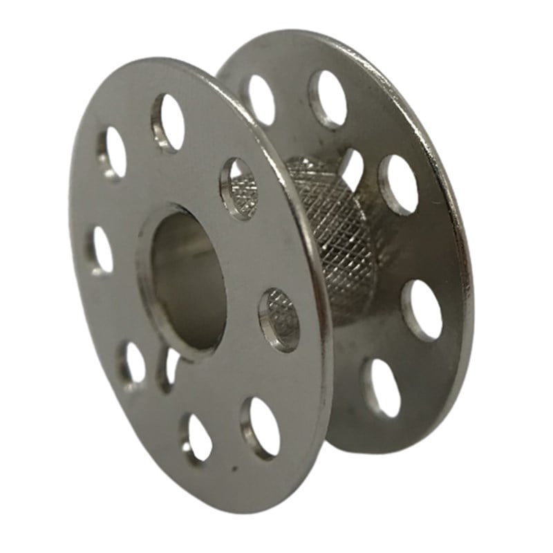 Düz Makine Metal Beyaz Tırnaklı-İçi Tırtıklı Masura / 270010QWS - görsel 2