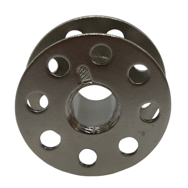 Düz Makine Metal Beyaz Tırnaklı-İçi Tırtıklı Masura / 270010QWS - görsel 4