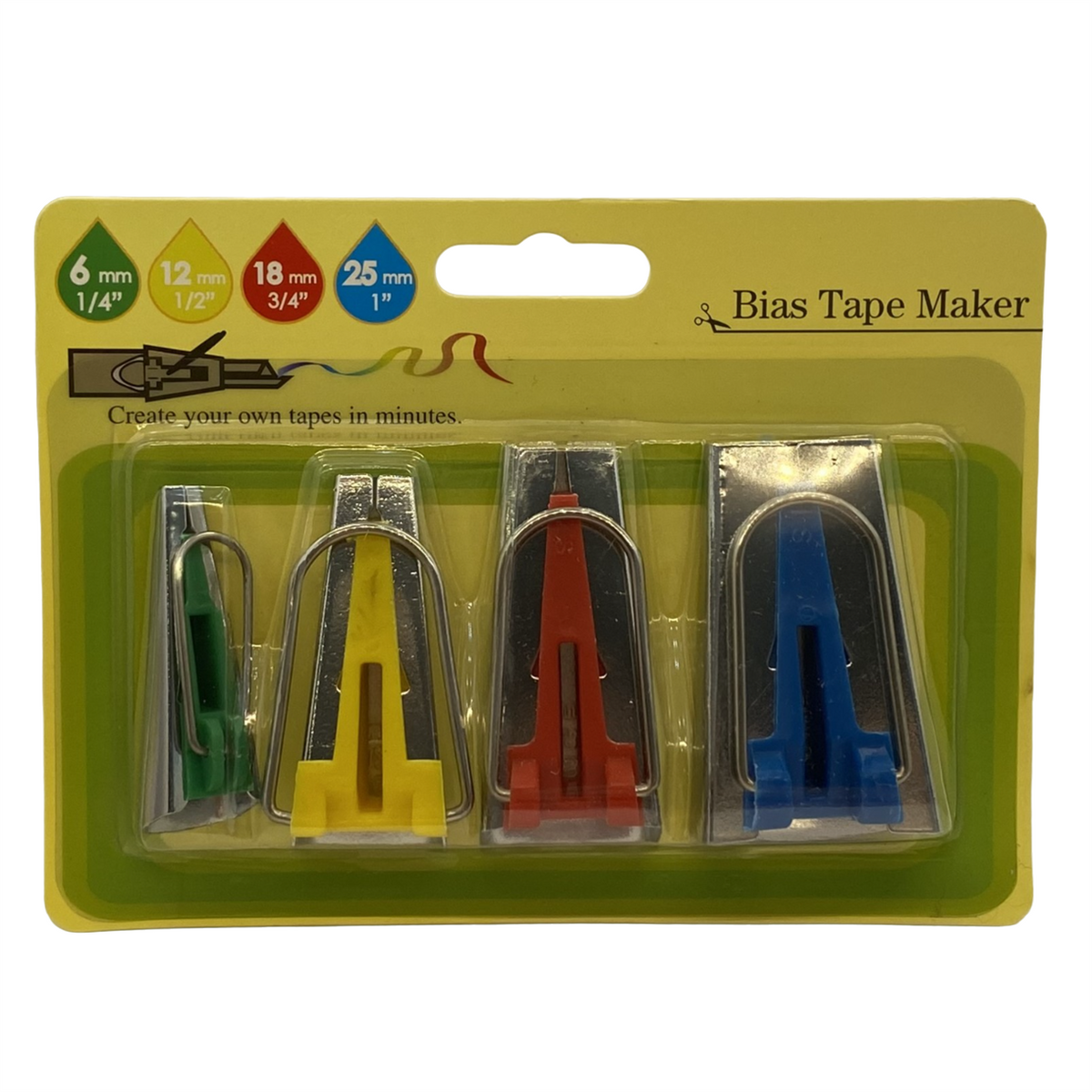 El Biye Kıvırma Aparatı 4 lü Set / LS-120 (6-12-18-25mm)