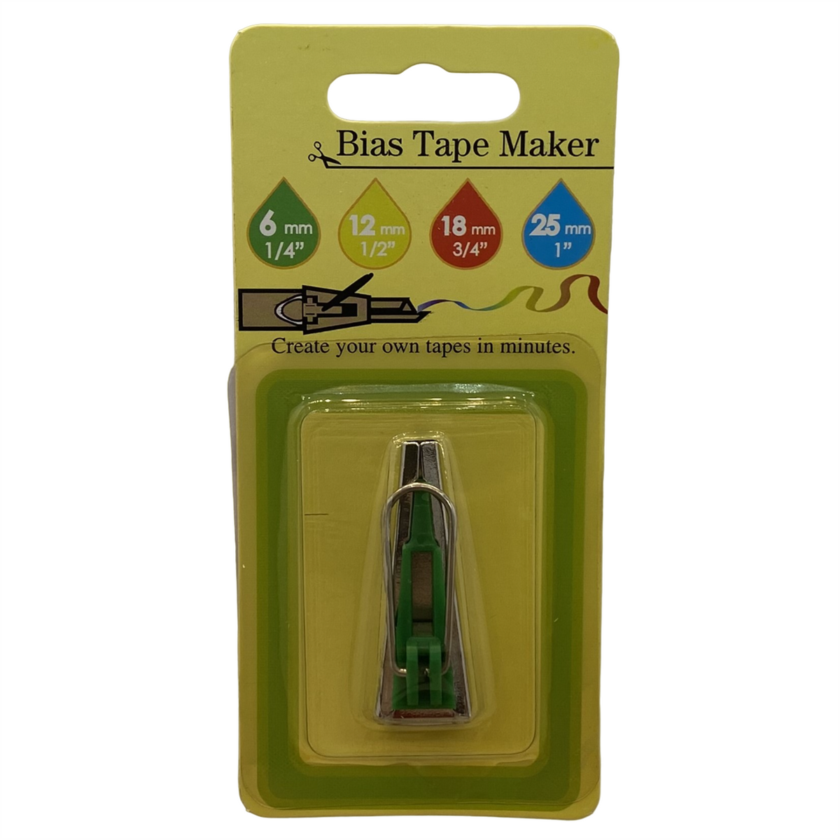 El Biye Kıvırma Aparatı 6mm Yeşil / LS-120 1/4