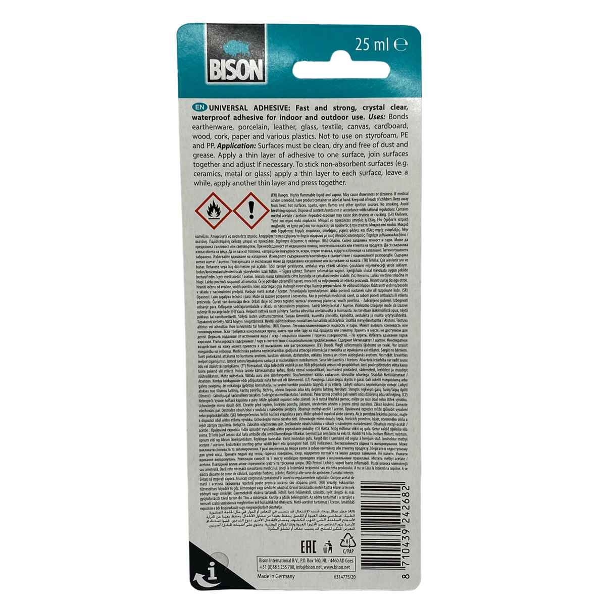 Universal Şeffaf Yapıştırıcı 25ml - görsel 2