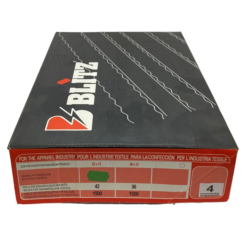 Etiketleme Makinesi 4 No Yeşil Etiket / 12X22 42ADET - görsel 5