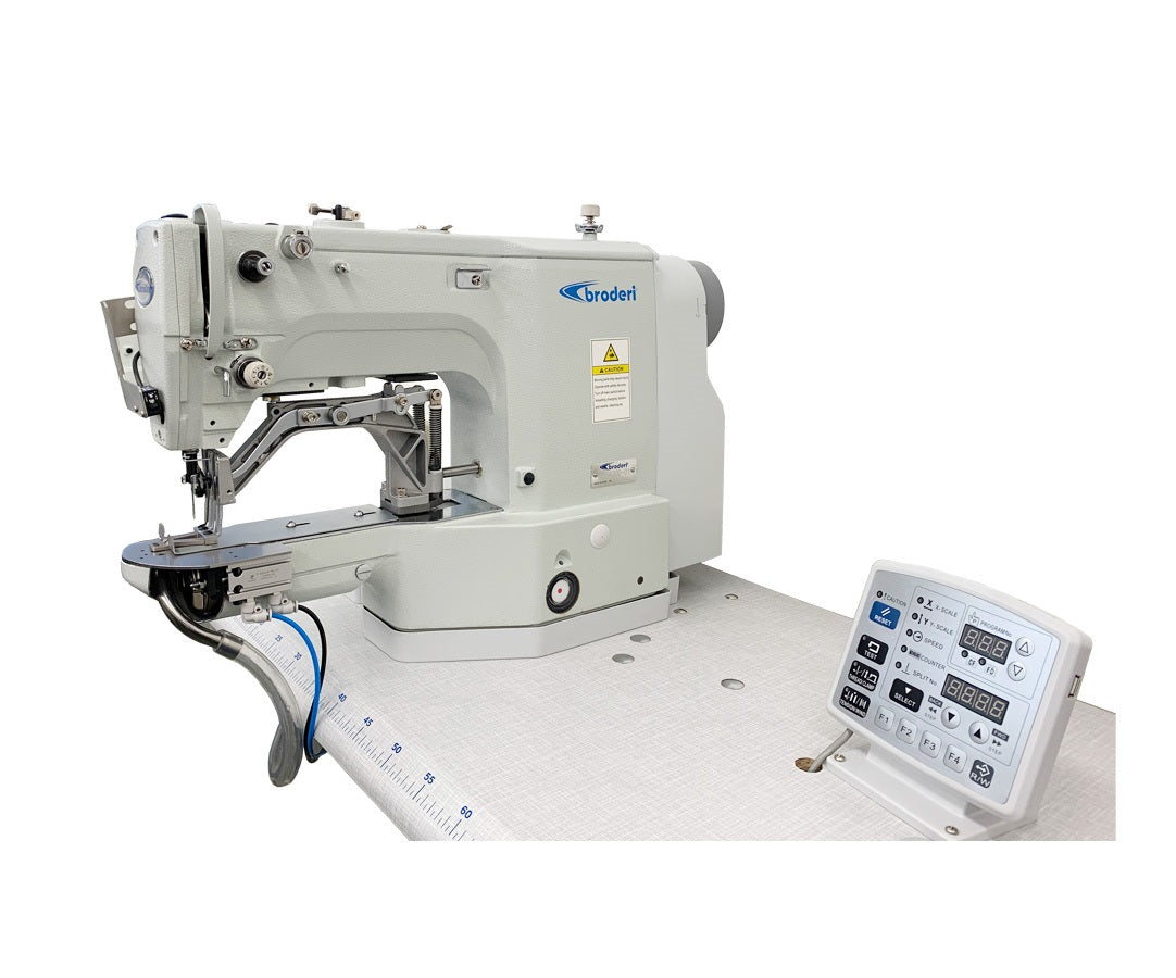 Broderi BD-430D-01/L Elektronik Lok Ucu Punteriz Makinası