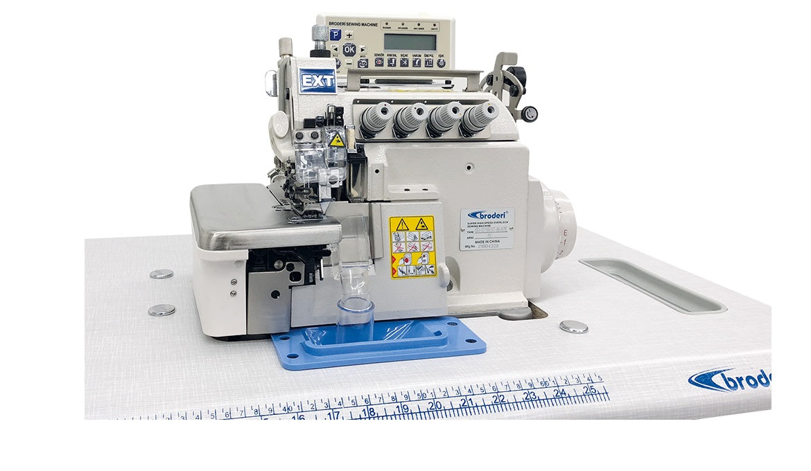 Broderi BD-3216EXT-A04-435-ATE Full Otomatik 5 İplik Transportlu (Kot) Akıllı Overlok