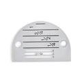 Düz Makine Gömlekçi Plaka / E18 (S29647-001)