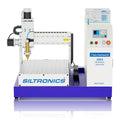 SILTRONICS “DOSER” CNC DOZAJLAMA MAKİNASI - MASA ÜSTÜ - 400 X 400 STEP MOTOR-AÇIK KABİN - ALÜMİNYUM GÖVDELİ
