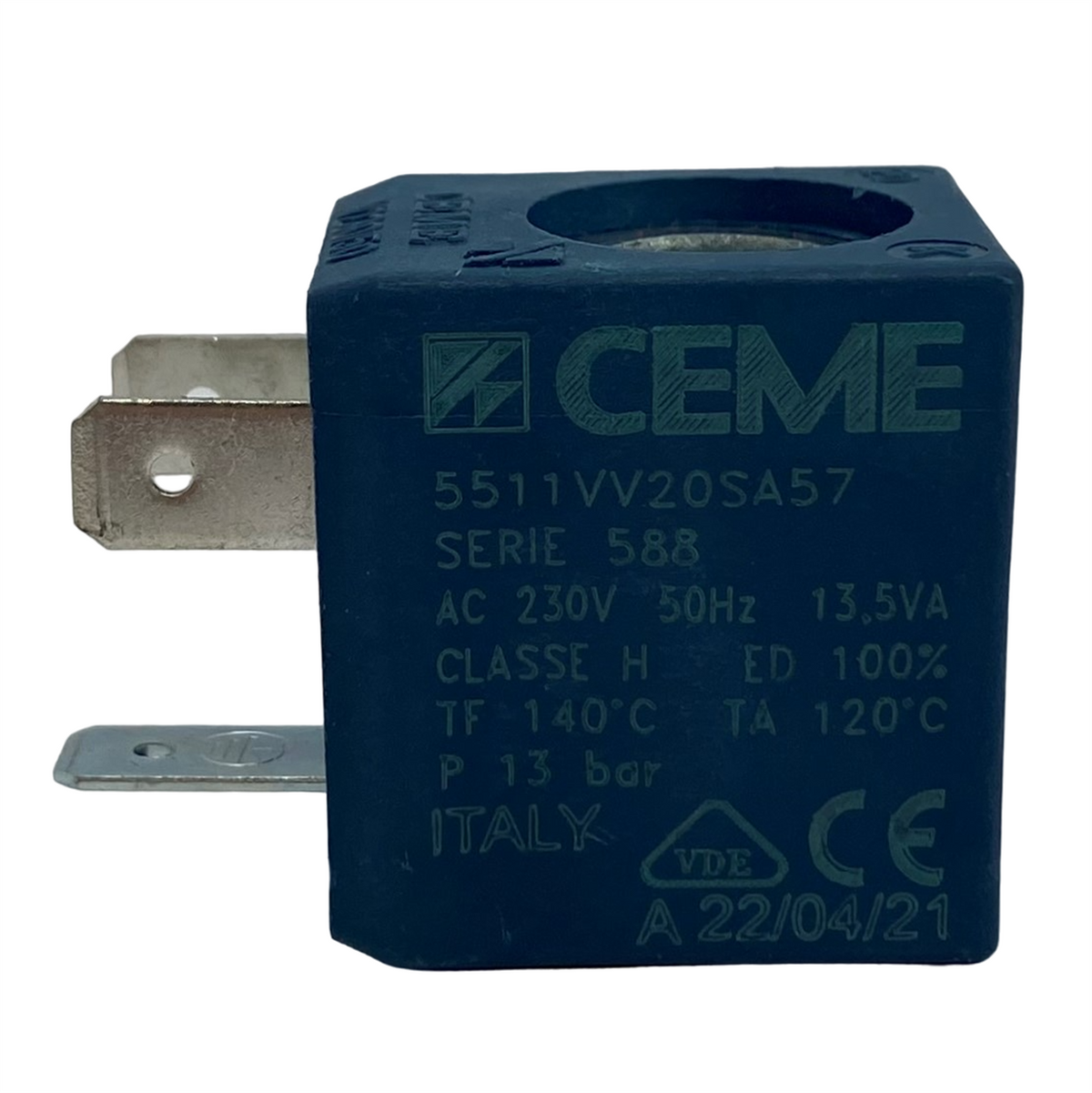 Ütü Solenoid Valf Bobini 1/8 / 588 (TS 6000 BH) - görsel 5