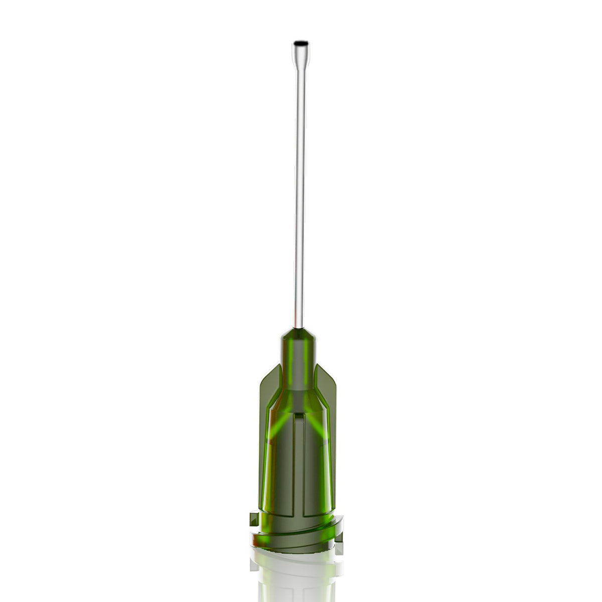 EBLU14G050 - ENJEKSİYON BAŞLIKLI LAMA UÇLU İĞNE - 1/2'' - 14G - KOYU YEŞİL