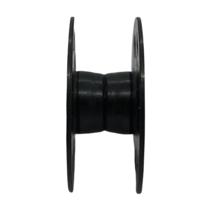Düz Makine Metal Siyah Tırnaksız Masura / 270010(2HB) - görsel 2