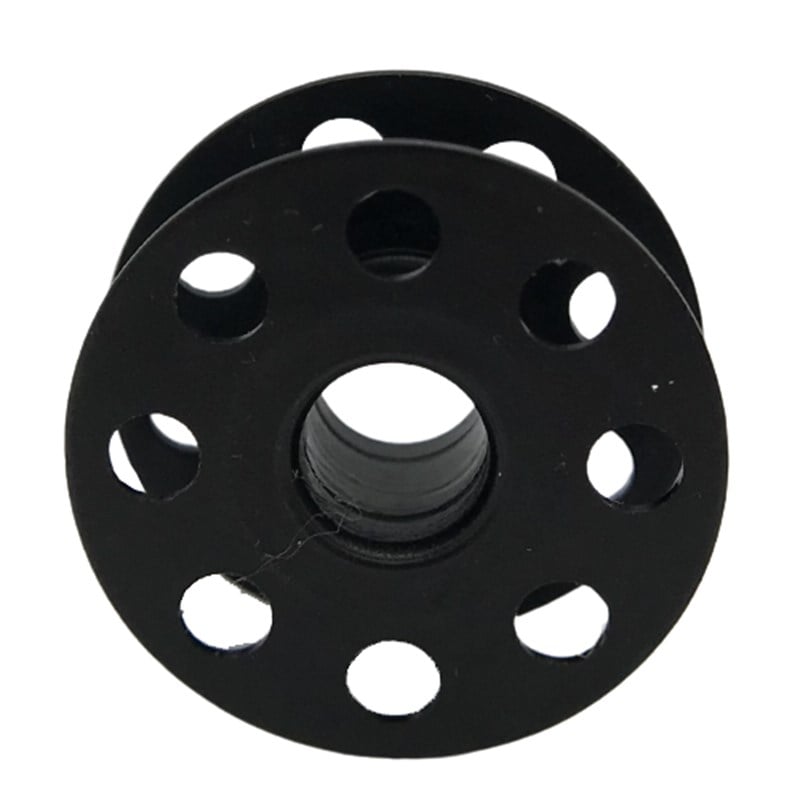 Düz Makine Metal Siyah Tırnaksız Masura / 270010(2HB) - görsel 4