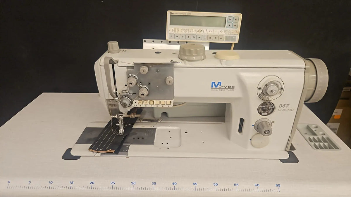 Durkopp Adler 867 İplik Kesmeli Full Elektronik Çift Pabuç Deri ve Döşeme Makinası İkinci El