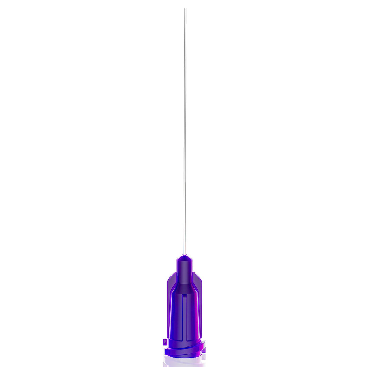 EBD21G150 - ENJEKSİYON BAŞLIKLI DÜZ İĞNE - 1,5'' - 21G - MOR